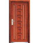 Steel-wood security door